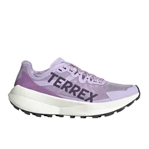 adidas Womens Terrex Agravic Speed Trail Running Sneakers Shoes - Purple