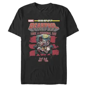 Men's Marvel: Deadpool What if Deadpool Took a Personal Day T-Shirt