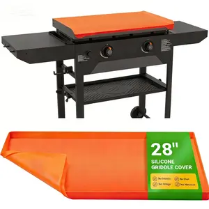 28" Premium Silicone Griddle Mat for Blackstone 28 Inch Grill, Heavy Duty Food Grade Silicone Griddle Cover, Keep Your Grill Clean and Rust-Free All Year Long