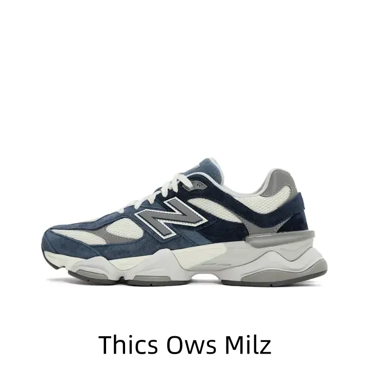 Navy Blue Off‑White Retro Chunky Dad Sneakers Suede And Mesh Splicing Upper Multi‑Layer Sculpted Thick Cushion Outsole Comfort Casual Footwear For Daily Walking Street Style And City Outings