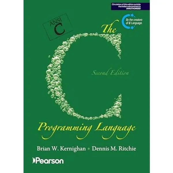 USED Book - The C Programming Language by Kernighan (Paperback) - english