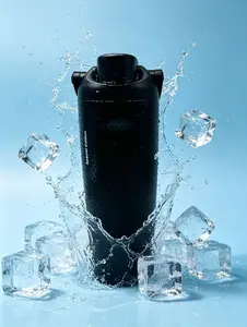 Owala 30oz Matte Black Honeycomb Textured Insulated Water Bottle, Owala Style Lockable Flip Straw Stainless Steel Cup, Leakproof Spill Proof BPA Free, Special Edition Portable Hydration Jug for Gym