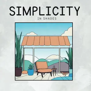 Simplicity in Shades A Minimalist Coloring Escape for Adults & All Ages: Relaxing Line Art & Geometric Designs to Calm the Mind, Spark Creativity, and Soothe the Soul Paperback – April 11, 2025