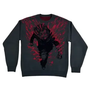 Yuji Itadori “ANIME” Sweater/ Jujutsu Kaisen, JJK