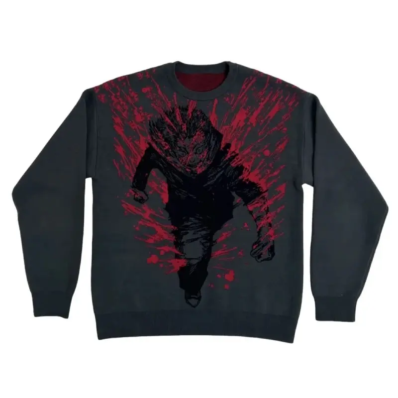 Yuji Itadori “ANIME” Sweater/ Jujutsu Kaisen, JJK