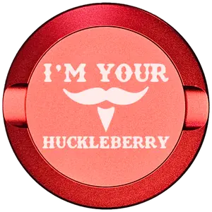 I'm Your Huckleberry, Tombstone-My Tyn Co. Custom Aluminum ZYN Tyns for ZYN Pouches Waterproof and Airtight, 2 Compartments!