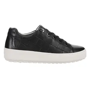 Jambu Womens Chloe Lace Up Sneakers Shoes Casual - Black