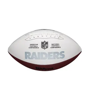 Wilson  NFL Las Vegas Raiders Autographable Football - Full Size