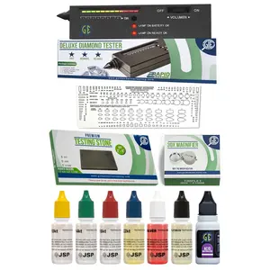 GTE Purity Testing Kit for Diamonds Gemstones Moissanites Gold Silver Platinum Jewelry Electronic Digital Diamond Tester Machine JSP GTE