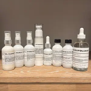 Science of Pretty Complete Skincare & Exfoliation Collection - All-Natural Daily Routine & 3-Step Exfoliation Series for Cleanse Hydrate Protect & Glow