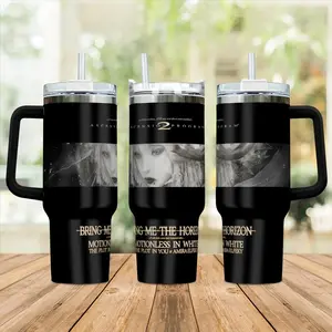 40oz Bring Me The Horizon Tumbler - Motionless In White Amira Elfeky Ascenscion Program Stainless Steel Cup