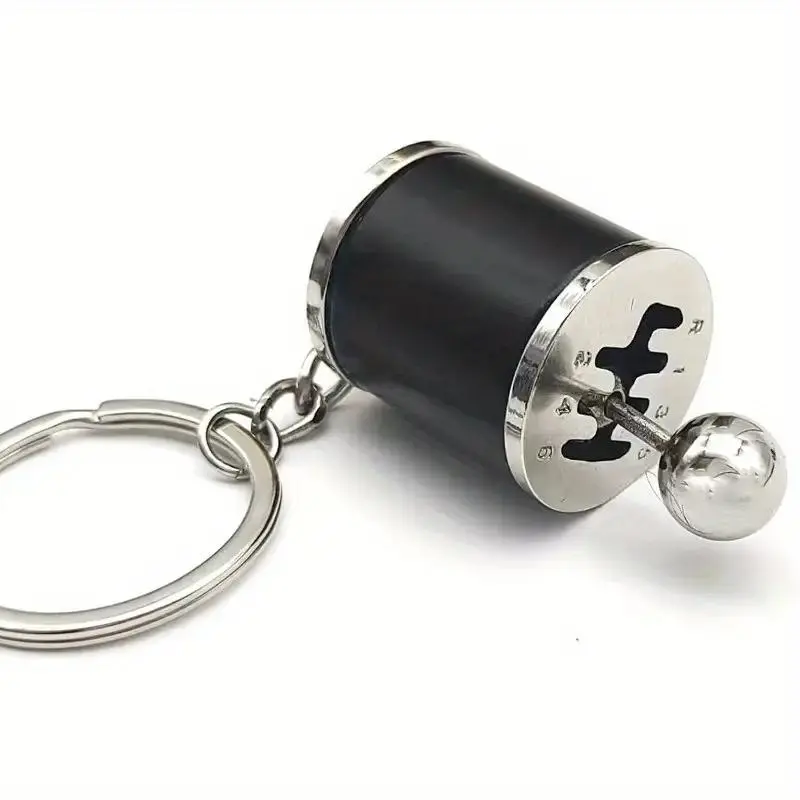 Gear Shift Design Keychain, Car Gear Shift Keychain, Fashionable Car Interior Accessories for Men & Women, Car Decoration, Car Key Accessory