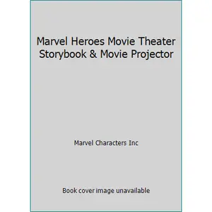 USED-Marvel Heroes Movie Theater Storybook & Movie Projector by Marvel Characters Inc (Hardcover)