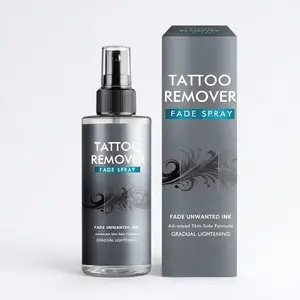 Ink Fade Spray - Gradual Tattoo Lightening Product, Skin-Safe Formula for Unwanted Tattoos