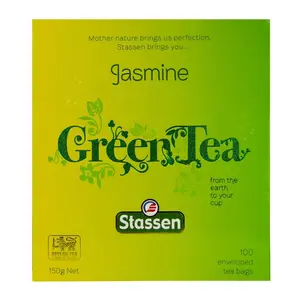 Stassen Jasmine Green Tea 5.28 Oz (150 g) Beverage