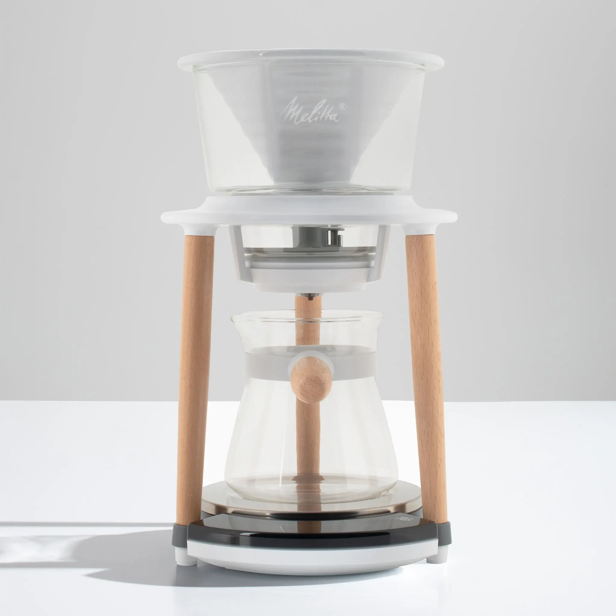 Melitta® SENZ V™ Pour-Over™ Connected Coffee System | Bluetooth | Wabilogic App | White (MSP001WULWH0)