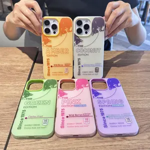 Vintage Red Bull Energy Drink Edition fashion gift anti-drop Magnetic case For iPhone 11 12 13 14 15 16 17 Pro Max Air Plus anti-drop protection Case Multi‑Color Bull Print Shockproof Protective Cover  #GDCXEHYLKRB1