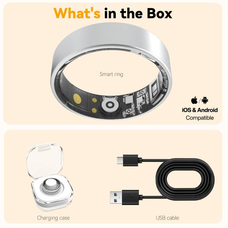 2026 New Smart Sports Ring Professional Outdoor Activity Health Tracker rings with Waterproof Gifts for Women Men & Couples