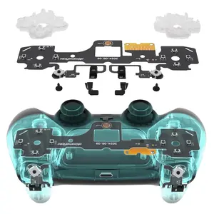 eXtremeRate Whole Clicky Kit for PS5 Controller BDM-030 Shoulder Face Dpad Buttons, Custom Micro Switch L2R2 Face Buttons Clicky Kit and Tactile L1R1 Keys Mouse Click for PS5 Controller