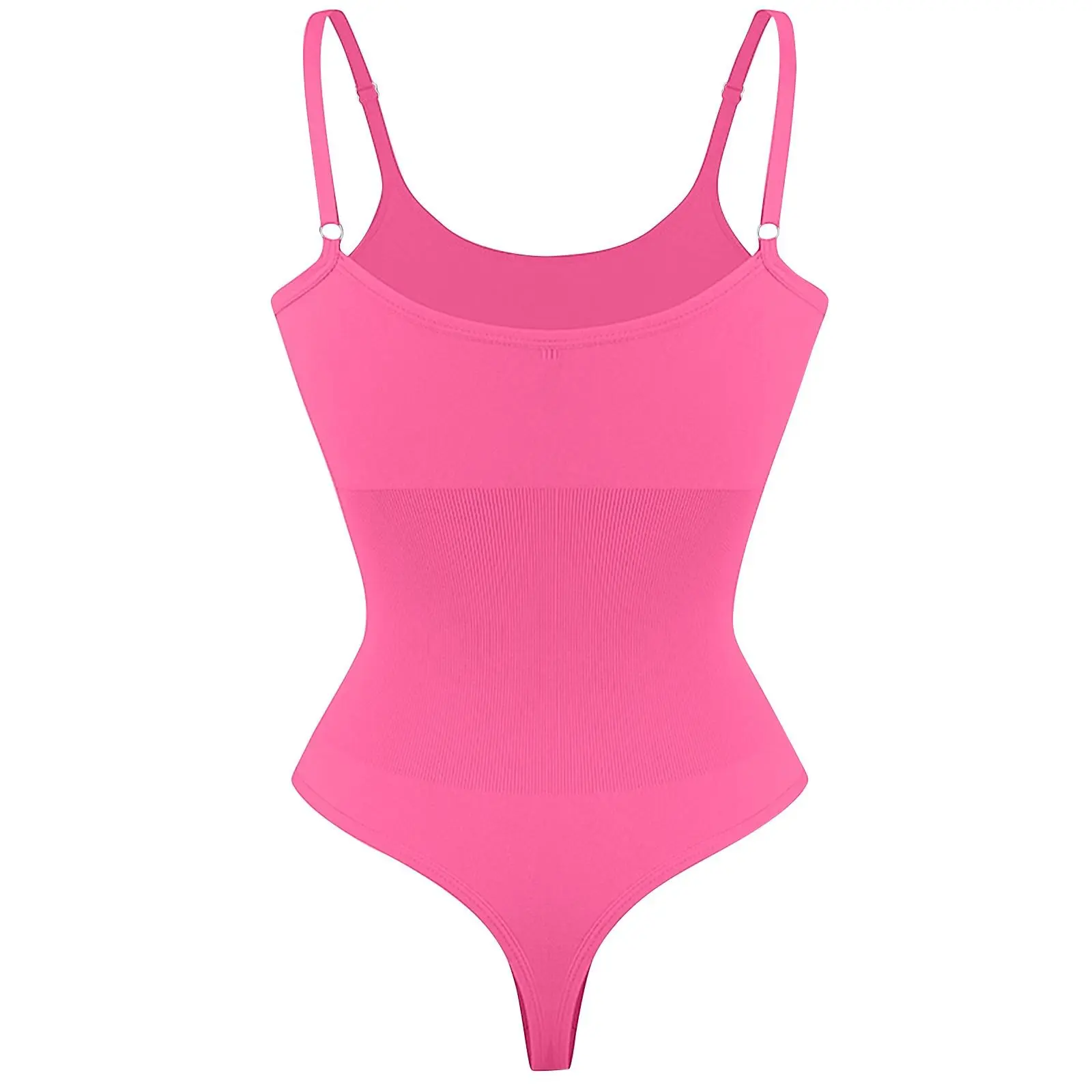 Classic Soft and Cozy Seamless Tight One-piece Swimming Clothes Female Basic Solid Color Adjustable Strap Thin Swimwear
