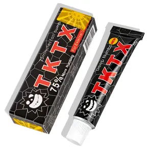 Tattoo Numbing Cream - Black 75% International - Pain Free Tattoos - Effective Numbing Formula for No-Distraction