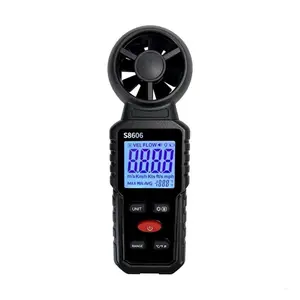 3-in-1 Handheld Anemometer, Wind Speed Meter Wind Level Tester with Temperature Detect, Portable Air Flow Gauge for Sailing Surfing Drone Shooting Outdoor