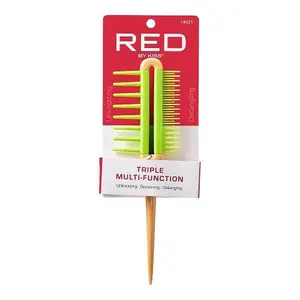 RED by KISS Triple Multi-Function Comb
