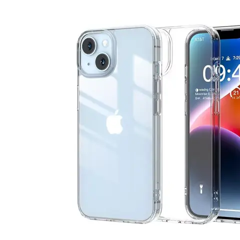 Transparent Case For iPhone 11 12 13 14 15 16 17, 16 Plus, 13 Pro Max, XR, X, XS, XS Max, 14 Plus, 14 Pro Max, 13 Pro, 12 Mini Shockproof Clear Phone Case