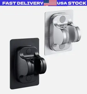 Self-adhesive Handheld Shower Head Holder Adjustable Wall Mount Shower Bracket