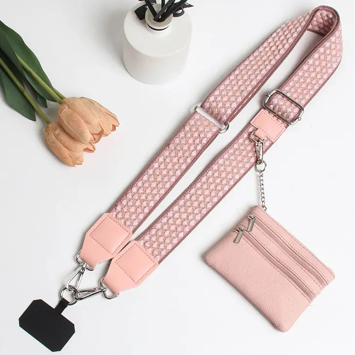 SJ-Light Pink Gradient Polka Dot