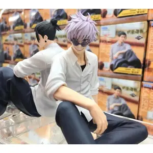 NEW In Stock  Jujutsu Kaisen 10cm Gojo Satoru Geto Suguru Action Figure PVC Kawaii Toys Dolls Anime  Birthday Gift