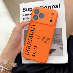 Jeremiah 29:11 Graphic Phone Case With Compact Classic Bible Verse Quote Creates Adopts Soft Skin-Friendly Liquid Silicone Material, Featuring A Smooth Matte Surface That Effectively Resists Fingerprints For iPhone 12,13,14,15,16,17