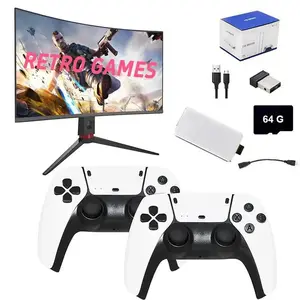 20,000+ Retro Game Console, Plug-And-Play Video Game Stick, Supports 26 Emulators, 4K HDMI Output, High-End Dual Controllers, Christmas Gift, Game Peripherals