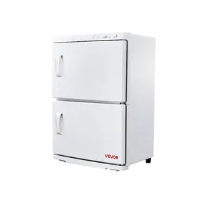 VEVOR Hot Towel Warmer, 5 gal Large Towel Warmer Cabinet with See Through Window, Clip Stainless Steel Racks, Holds up 36 Towels, All - Round Heating Cabinet for Spa, Barber, Manicures, Massage, SalonVEVOR Super Brand Day