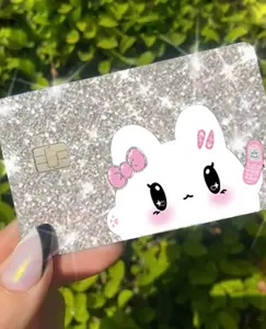 ExotixCard ultra bling reflective card skin back information