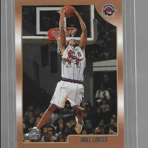 Vince Carter 98/99 Topps Rookie Card, RC #199