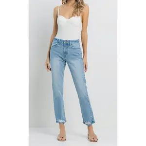 Jelly Jeans | Straight Grinded Hem Jeans