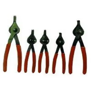 5 Piece Reversible Snap Ring Pliers Set, Reversible Tip