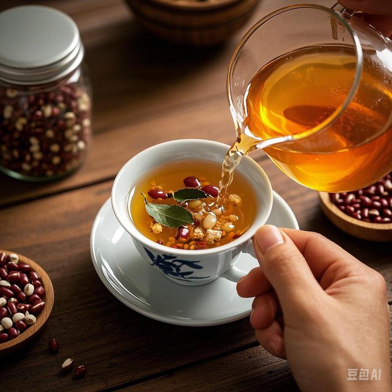 Anti Inflammation Tea Adzuki Bean And Coix Seed Tea 100g 10×10pack Red Bean Buckwheat Tuckahoe Gorgon Euryale Gardenia