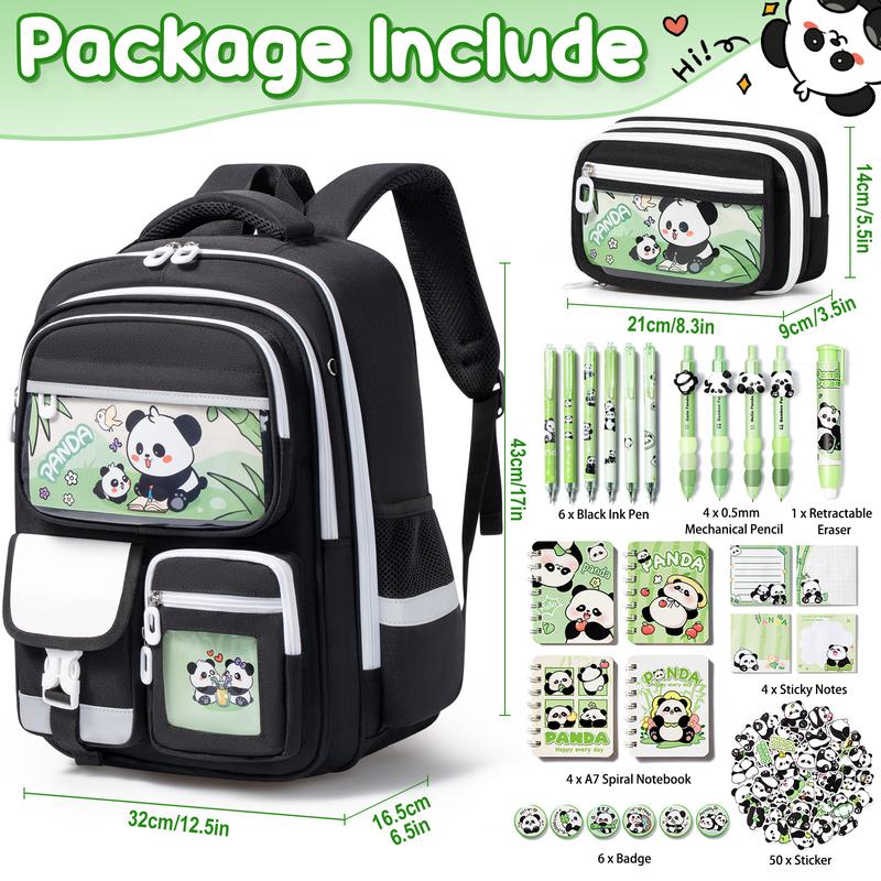 Fimibuke 3PCS Waterproof Backpack Set – Includes School Bag, Lunch Box & Pencil Case, Lightweight, School Backpack Book Bag for Back-to-School Students Fimibuke 3PCS Waterproof Backpack Set – Includes School Bag, Lunch Box & Pencil Case, Lightweight, School Backpack Book Bag for Back-to-School Students