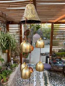 Delicate Metal Wind Chime for Patio and Garden - Soothing Sounds for Peaceful Atmosphere Lightweight Design Versatile Weather Settings Decorative