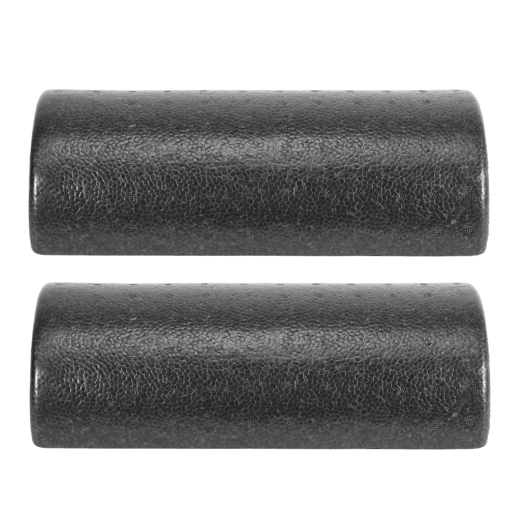 1 Pair 30cm Half-Round EPP Foam Roller Home Exercise Equipment - Yoga & Pilates Accessories with Balance Pad, Yoga Blocks, Gentle Non-Slip Grip, Sturdy Design for Stretch Tight Muscles, Flexibility Enhancement