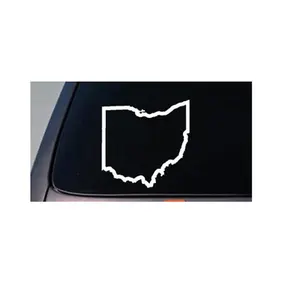OHIO state 6" sticker decal car truck window college football basketball *C567*