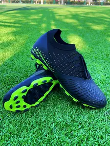 Men's Premium Seamless Soccer Cleats - Non-Slip, Durable Outdoor Lawn Football Boots with Super Grip & Ankle Support, High-end, Fashion