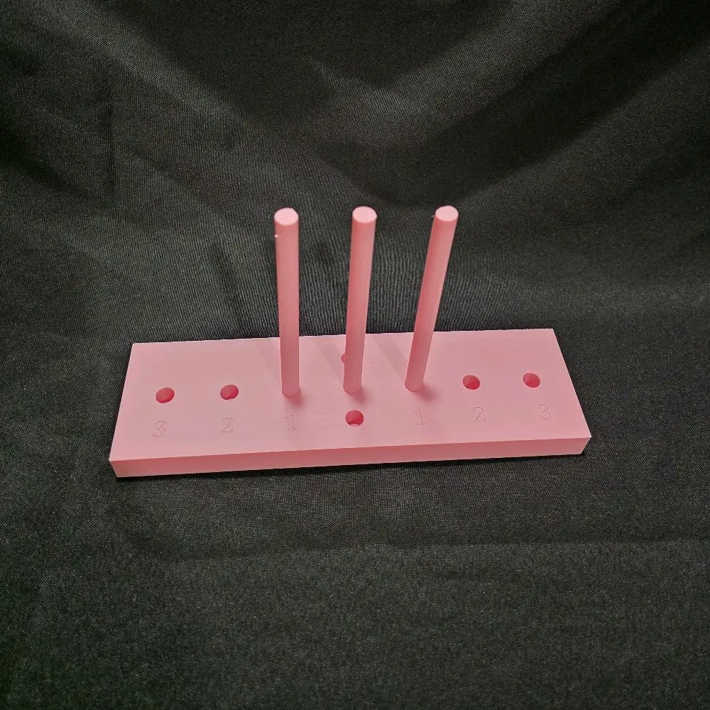 Custom 3D Printed Bow Maker. Great for helping you make bows.