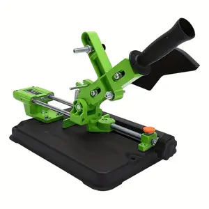 This is adjustable angle grinder bracket set with screw accessories ready to use cutting and polishing dual-use-lightweight folding design fast installation stable no shaking no charge