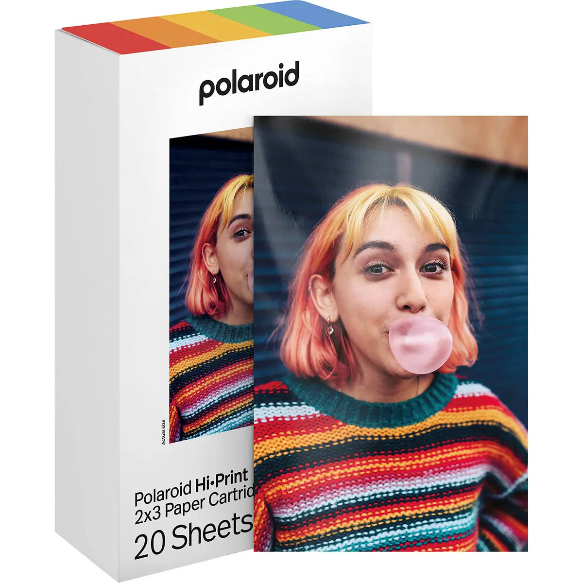 Polaroid Hi-Print Generation 2 2x3" Paper Cartridge, 20 Sheets