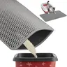 XXL (30" X 22"'') EVA Cat Litter Mat with Honeycomb Holes - Double-Layer, Urine-Proof, Non-Slip Trapper, Easy-to-Clean, Scatter Control, Grey, Crease-Removable, Works with Clumping Litter