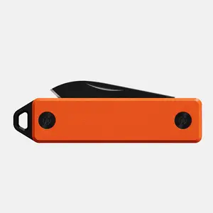 Ridge Mini Folder | Keychain EDC Pocket Knife | Sandvik Steel DLC Blade | Slip Joint | Compact Utility Knife | Fits Fifth Pocket or Keychain Ridge Mini Folder | Keychain EDC Pocket Knife | Sandvik Steel DLC Blade | Slip Joint | Compact Utility Knife | Fits Fifth Pocket or Keychain