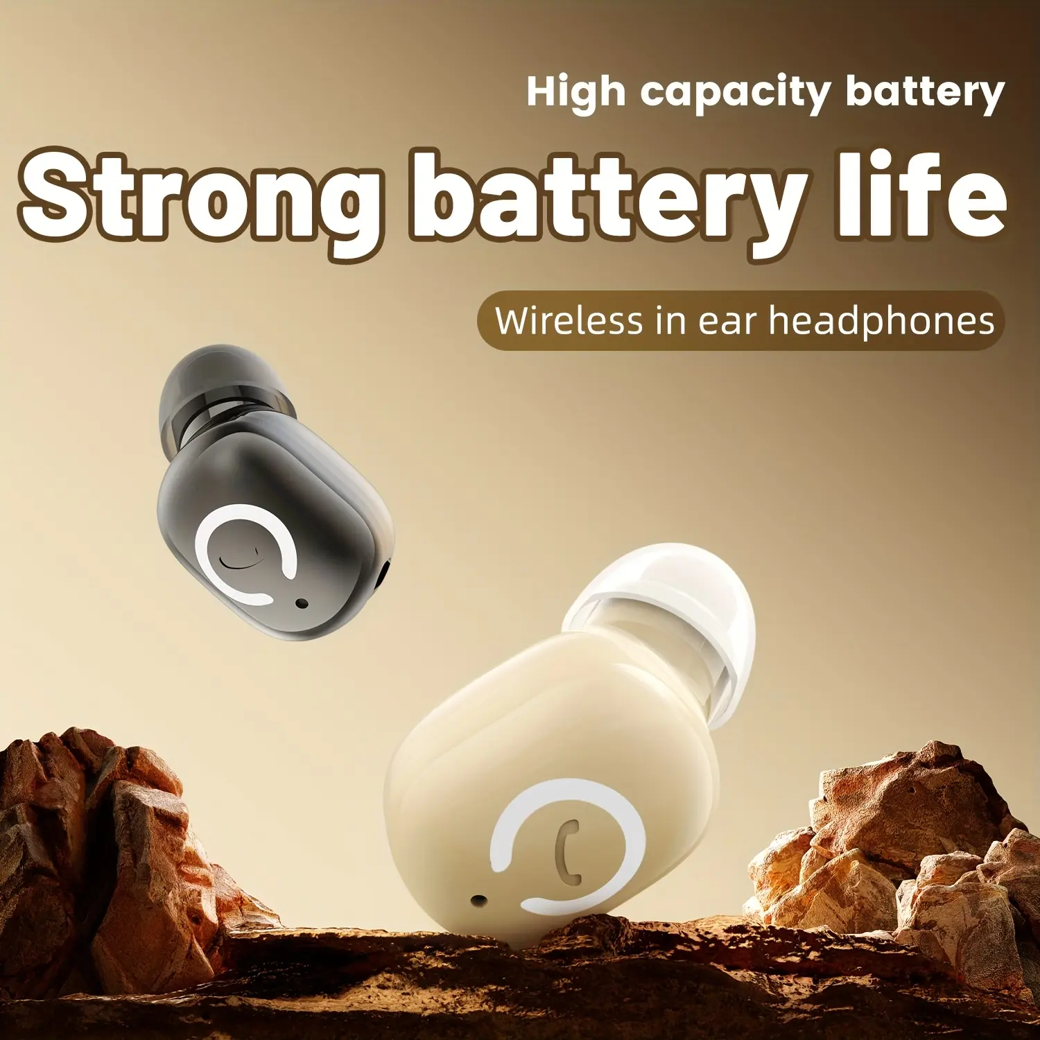 Wireless Mini Earbuds - Bluetooth 6.0 Headphones with Long-Lasting Battery, Comfortable Fit, Precise Button Operation, HD Sound, Smooth Communication, Fast Connection, Not Water Resistant, Ideal for Outdoor Exercise, Compatible with Superbox S6 Max, In Ea